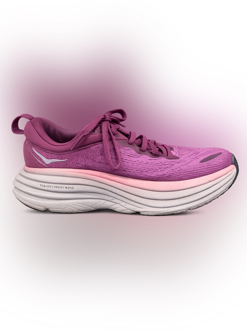 Hoka Bondi 8 Women's Running Shoes Size 7.5 in box - Picture 4 of 14